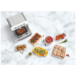 Forno Elétrico com Função AirFryer com Grill, 110V 1800W, Cuisinart TOA70W, Branco