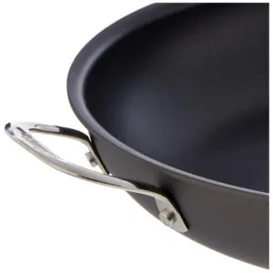 ECTQAHWHQ7100B_4 jpg - Frigideira Antiaderente com Alça Extra em Aço Anodizado,Cuisinart 622 36H Chefs Classic
