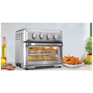 Fritadeira Airfryer, Forno Elétrico, Torradeira com Convecção, 110v, CUISINART TOA 60, Prateado