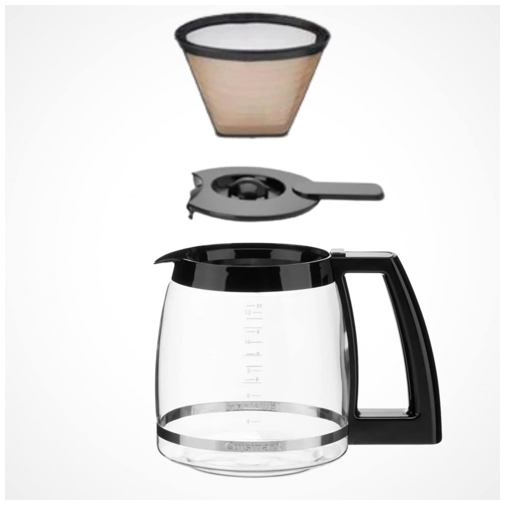 ECTQGDKYBK770B_3 jpg - Cuisinart DCC 1200 Cafeteira Programável com Desligamento Automático 2.8L, 110V, Preta