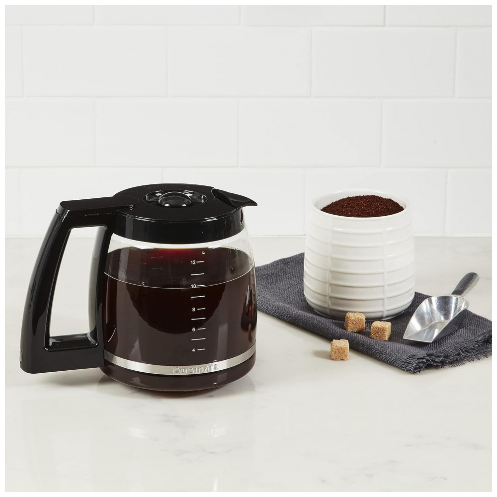 ECTQGDKYBK770B_4 jpg - Cuisinart DCC 1200 Cafeteira Programável com Desligamento Automático 2.8L, 110V, Preta