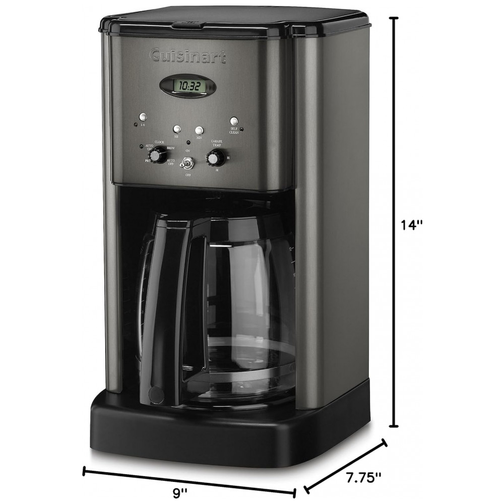 ECTQGDKYBK770B_5 jpg - Cuisinart DCC 1200 Cafeteira Programável com Desligamento Automático 2.8L, 110V, Preta