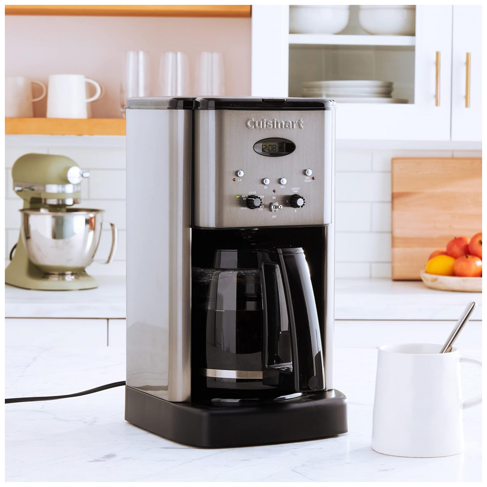 ECTQGDKYBK770B_6 jpg - Cuisinart DCC 1200 Cafeteira Programável com Desligamento Automático 2.8L, 110V, Preta
