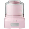 ECTQGS45TUC10B_0 jpg - Máquina de Sorvete Sorveteira 21PK, 1,2 Litros, 110v, CUISINART ICE 21PKP1, Rosa