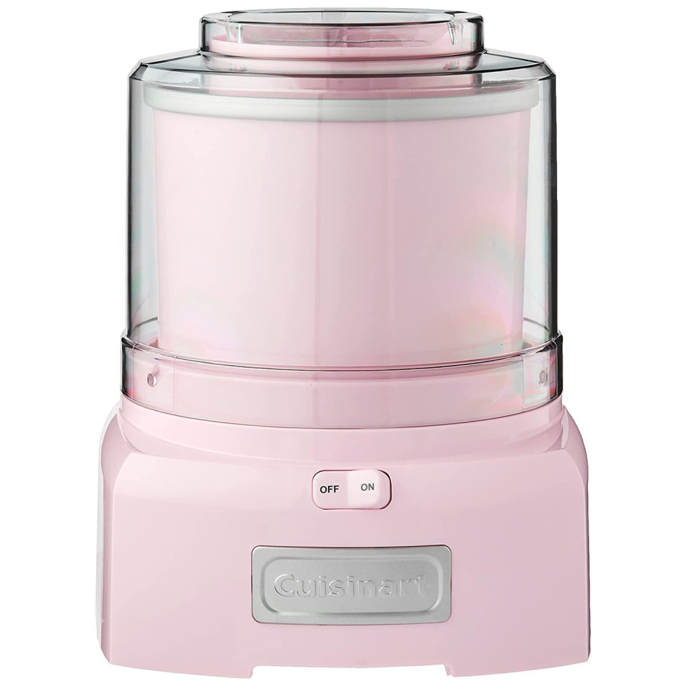 ECTQGS45TUC10B_0 jpg - Máquina de Sorvete Sorveteira 21PK, 1,2 Litros, 110v, CUISINART ICE 21PKP1, Rosa