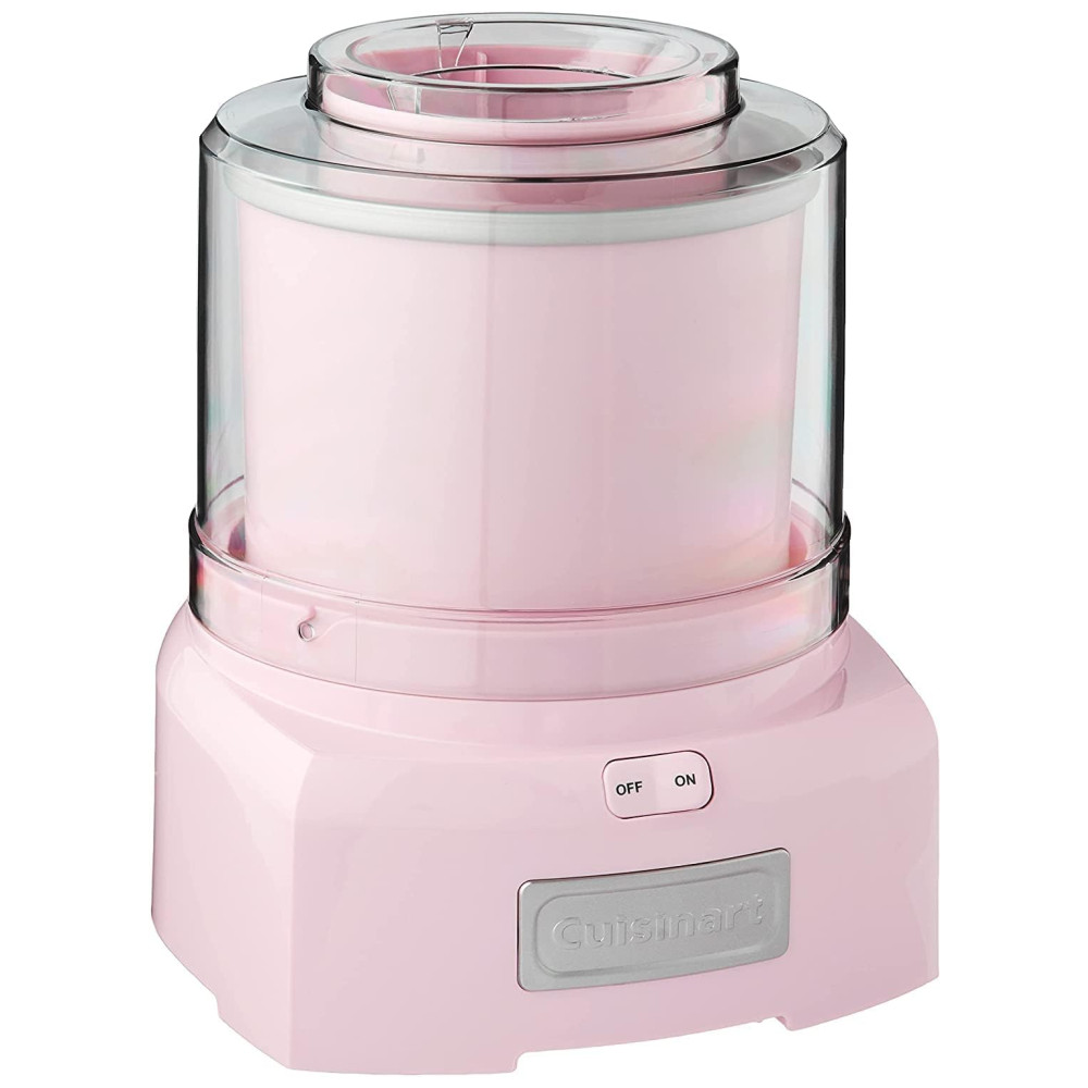 ECTQGS45TUC10B_1 jpg - Máquina de Sorvete Sorveteira 21PK, 1,2 Litros, 110v, CUISINART ICE 21PKP1, Rosa