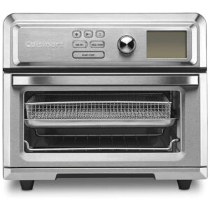 ECTQJ4F5GRM70B_0 jpg - Forno Elétrico de Bancada Capacidade 6 Litros, 110v, CUISINART TOA 65, Prateado