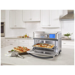 ECTQJ4F5GRM70B_5 jpg - Forno Elétrico de Bancada Capacidade 6 Litros, 110v, CUISINART TOA 65, Prateado