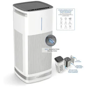 ECTQJMD4C5490B_7 jpg - Purificador de Ar com Filtro HEPA H13 para até 92 m2, Cuisinart CAP 1000, 110V, Branco