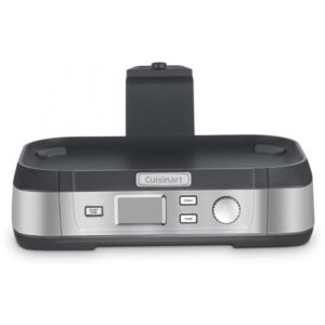 ECTQU9490UC10B_3 jpg - Panela Elétrica Vaporizador Digital de Vidro 5L, 1800W, 110V, CUISINART STM 1000, Prateado