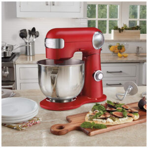 ECTQ1B02X6N10B_4 jpg - Batedeira Capacidade 5.5L 12 Vel 500W, 110v, CUISINART SM 50RC, Vermelho