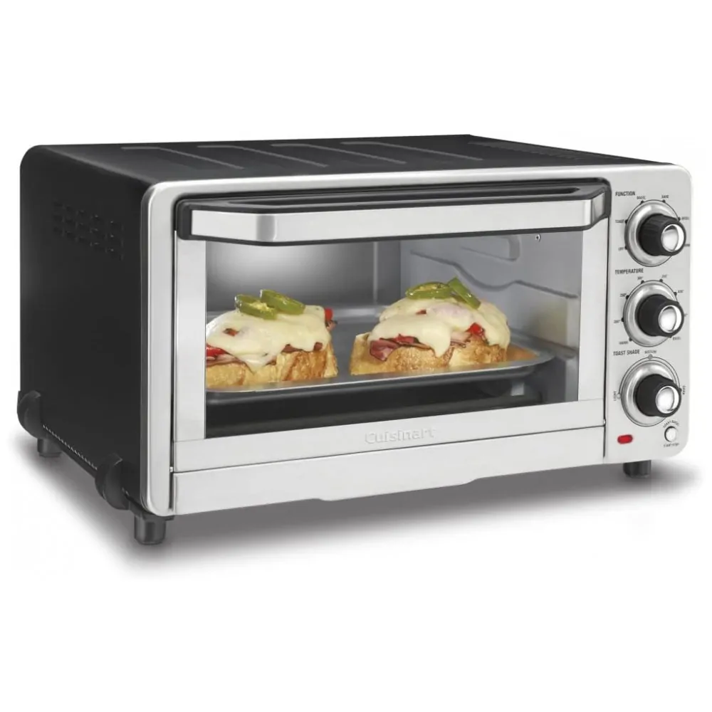 Forno Elétrico de Bancada, Aço Inoxidável, 1800W, 110v, CUISINART TOB 40N, Prateado