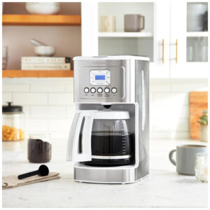 ECTQ2XASKCZ00B_6 jpg - Cafeteira Elétrica Programável, Branca, 110v, CUISINART DCC 3200W, Branco