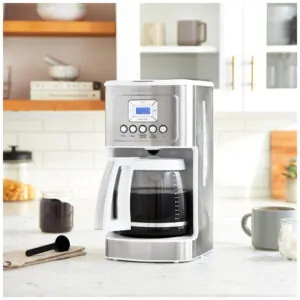 ECTQ2XASKCZ00B_6 jpg - Cafeteira Elétrica Programável, Branca, 110v, CUISINART DCC 3200W, Branco