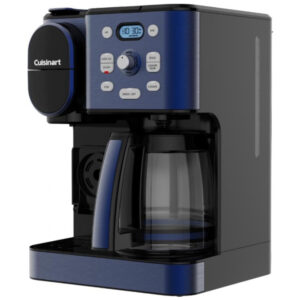 ECTQ5QX87DQC0B_2 jpg - Cafeteira Automática de 12 Xícaras com Jarra de Vidro, Bebida Quente e Gelada, 110V 1100W, Cuisinart, Azul