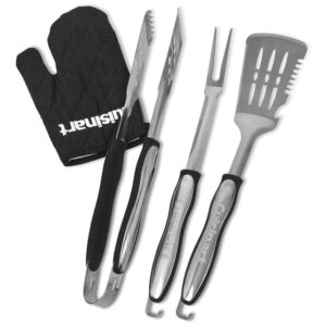 ECTQ6V6GCKJ00B_2 jpg - Conjunto de ferramentas de grelha com luva, preto 3 peças, CUISINART CGS 134BL, Preto