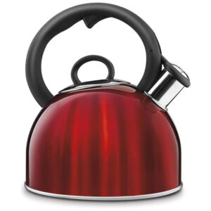 ECTQAGN2C4D00B_2-1 jpg - Chaleira Brilhante Em Aço Inoxidável Capacidade 2 Litros de Água Cor Metálico, CUISINART CTK S17MR, Vermelho
