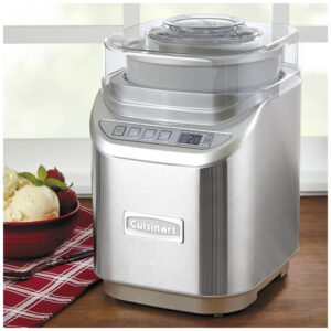 ECTQAYUGWVM00B_4 jpg - Sorveteira Painel de Controle LCD e 3 Velocidades Cromo Escovado 2 Litros, CUISINART ICE 70, Cinza escuro