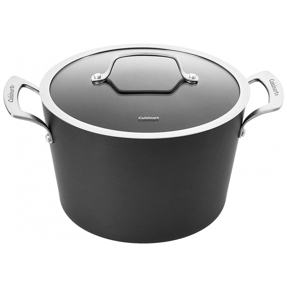 ECTQBPBY4H670B_8 jpg - Conjunto de Panelas e Frigideiras Antiaderentes 7 Peças, CUISINART 62I 11, Preto