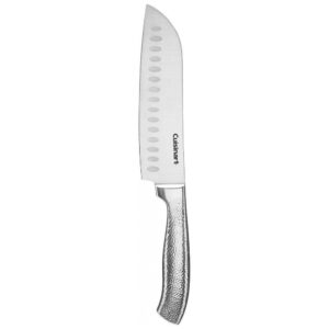ECTQC1G2DTS70B_4 jpg - Conjunto de Facas com Afiador Embutido e Bloco de Bancada 17 Peças, CUISINART C77SSH 17P, Prateado
