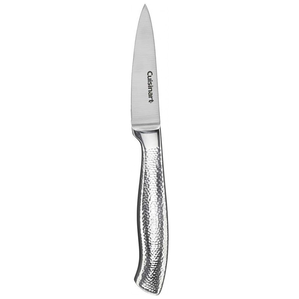 ECTQC1G2DTS70B_6 jpg - Conjunto de Facas com Afiador Embutido e Bloco de Bancada 17 Peças, CUISINART C77SSH 17P, Prateado