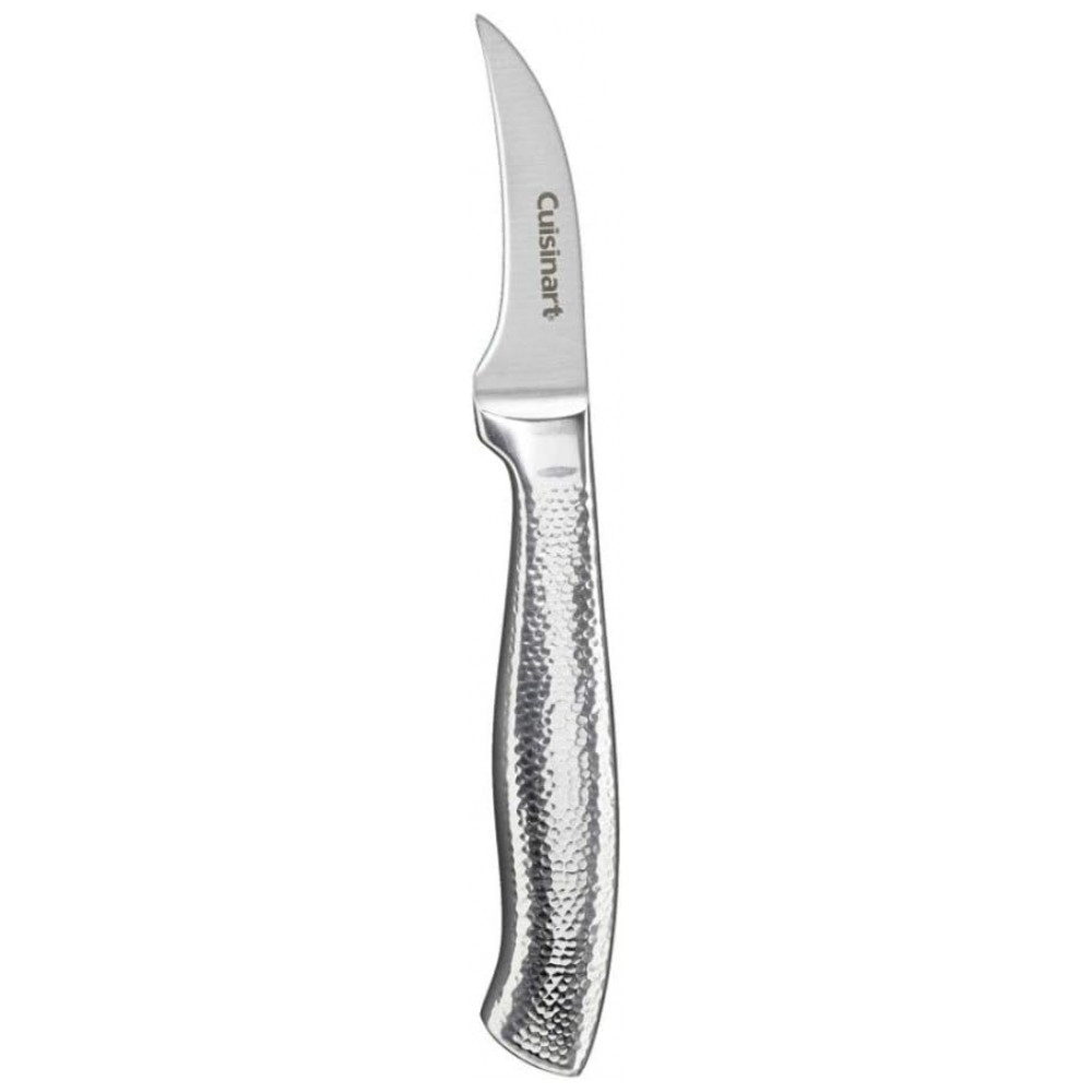 ECTQC1G2DTS70B_8 jpg - Conjunto de Facas com Afiador Embutido e Bloco de Bancada 17 Peças, CUISINART C77SSH 17P, Prateado