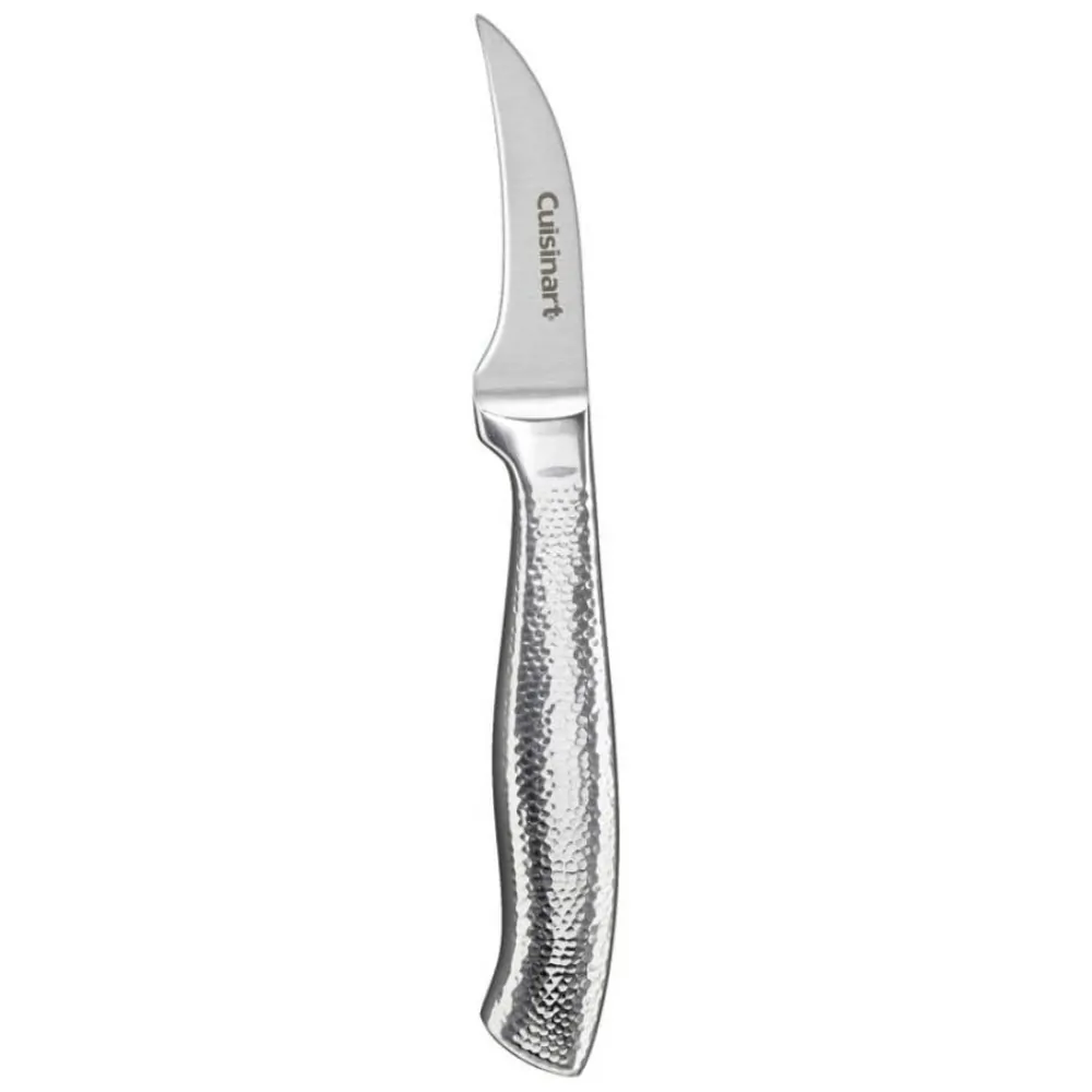 ECTQC1G2DTS70B_8 jpg - Conjunto de Facas com Afiador Embutido e Bloco de Bancada 17 Peças, CUISINART C77SSH 17P, Prateado