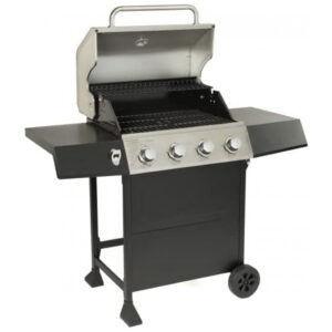 ECTQCP4WQQ470B_10-1 jpg - Grelhador a gás, 54, tamanho real com quatro queimadores, CUISINART CGG 7400, Cinza