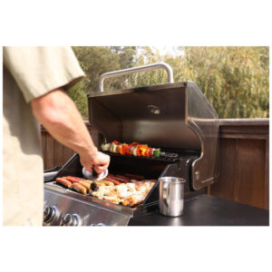 ECTQCP4WQQ470B_5-1 jpg - Grelhador a gás, 54, tamanho real com quatro queimadores, CUISINART CGG 7400, Cinza