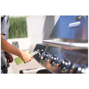 ECTQCP4WQQ470B_6-1 jpg - Grelhador a gás, 54, tamanho real com quatro queimadores, CUISINART CGG 7400, Cinza