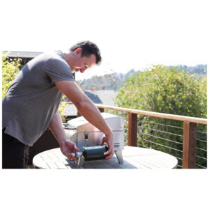 ECTQDBNLY6770B_10 jpg - Churrasqueira e Grill a Gás, Profissional de Cozinha, 110v, CUISINART CGG 608, Prateado