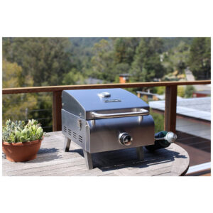 ECTQDBNLY6770B_4 jpg - Churrasqueira e Grill a Gás, Profissional de Cozinha, 110v, CUISINART CGG 608, Prateado