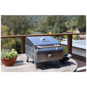 ECTQDBNLY6770B_4 jpg - Churrasqueira e Grill a Gás, Profissional de Cozinha, 110v, CUISINART CGG 608, Prateado