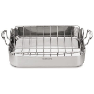 ECTQG904Q1400B_0 jpg - Forma Assadeira em Aço Inoxidável de Camada Tripla, Cuisinart