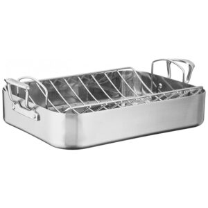 ECTQG904Q1400B_1 jpg - Forma Assadeira em Aço Inoxidável de Camada Tripla, Cuisinart