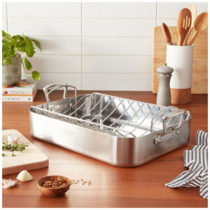 ECTQG904Q1400B_5 jpg - Forma Assadeira em Aço Inoxidável de Camada Tripla, Cuisinart