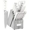 ECTQH7Z9CHD80B_0 jpg - C77WTR 15P Conjunto de Facas em Aço Inoxidável com Bloco de Bancada, 15 Peças, CUISINART, Branco