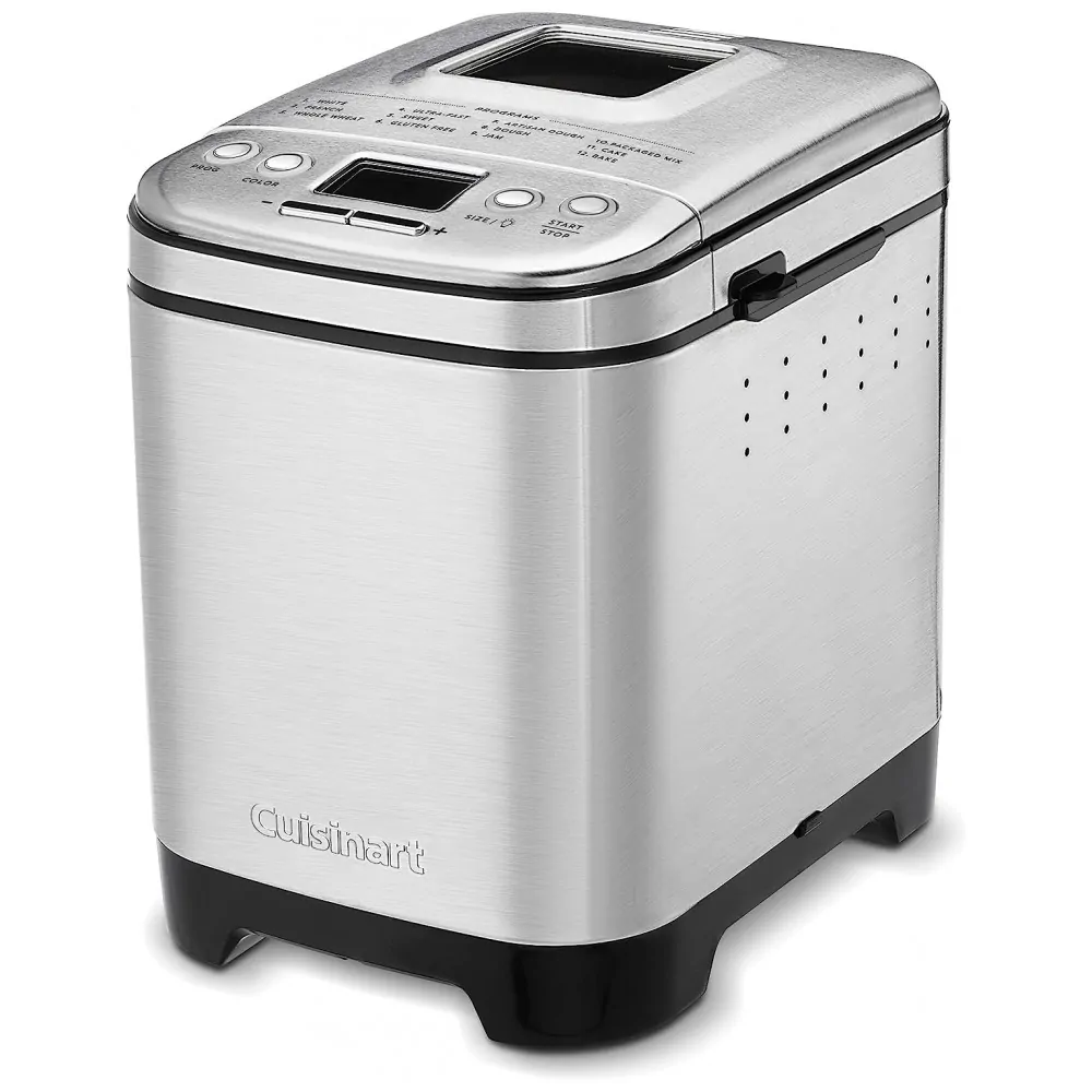 ECTQHH5X28F70B_1 jpg - Panificadora Automática com 12 Modos, 110v, CUISINART CBK 110C, Prateado