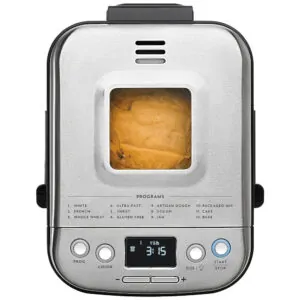 ECTQHH5X28F70B_3 jpg - Panificadora Automática com 12 Modos, 110v, CUISINART CBK 110C, Prateado