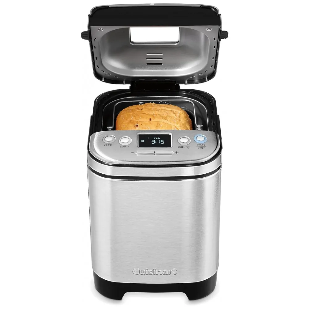 ECTQHH5X28F70B_4 jpg - Panificadora Automática com 12 Modos, 110v, CUISINART CBK 110C, Prateado