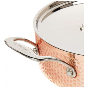 ECTQHHFWZG670B_1 jpg - Conjunto de Panelas e Frigideiras Antiaderentes com Distribuição Uniforme, 5 Peças, Cobre, CUISINART HCTP 9, Dourado