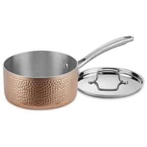 ECTQHHFWZG670B_5 jpg - Conjunto de Panelas e Frigideiras Antiaderentes com Distribuição Uniforme, 5 Peças, Cobre, CUISINART HCTP 9, Dourado