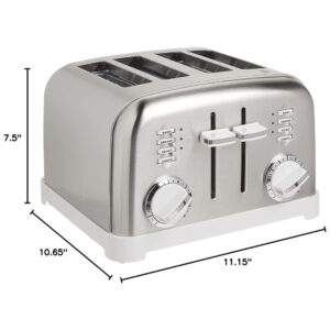 ECTQI17FYP000B_8 jpg - Torradeira Elétrica, Com 4 fatias, Branca, 110v, CUISINART CPT 180W, Branco