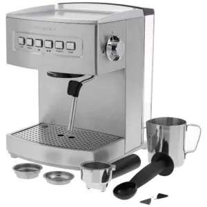 ECTQK5SP3O000B_3 jpg - Cafeteira Elétrica Programável Expresso Programável, Aço Inox, 15 Bar, 110v, CUISINART EM 200NP1, Prateado
