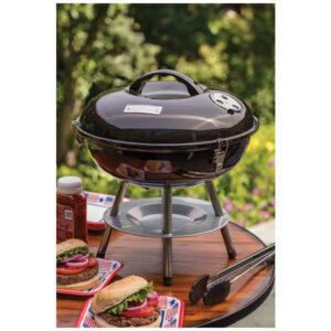 ECTQKQ0A85B00B_1-1 jpg - Churrasqueira á Carvão portátil, para 5 pessoas, preta, CUISINART CCG190, Preto