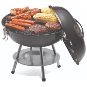 ECTQKQ0A85B00B_6-1 jpg - Churrasqueira á Carvão portátil, para 5 pessoas, preta, CUISINART CCG190, Preto