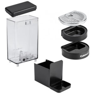 ECTQM5LD4F480B_3 jpg - Cafeteira Elétrica Expresso 19 Bar com Tela LCD, 110v, CUISINART EM 15, Preto