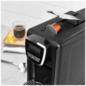 ECTQM5LD4F480B_4 jpg - Cafeteira Elétrica Expresso 19 Bar com Tela LCD, 110v, CUISINART EM 15, Preto