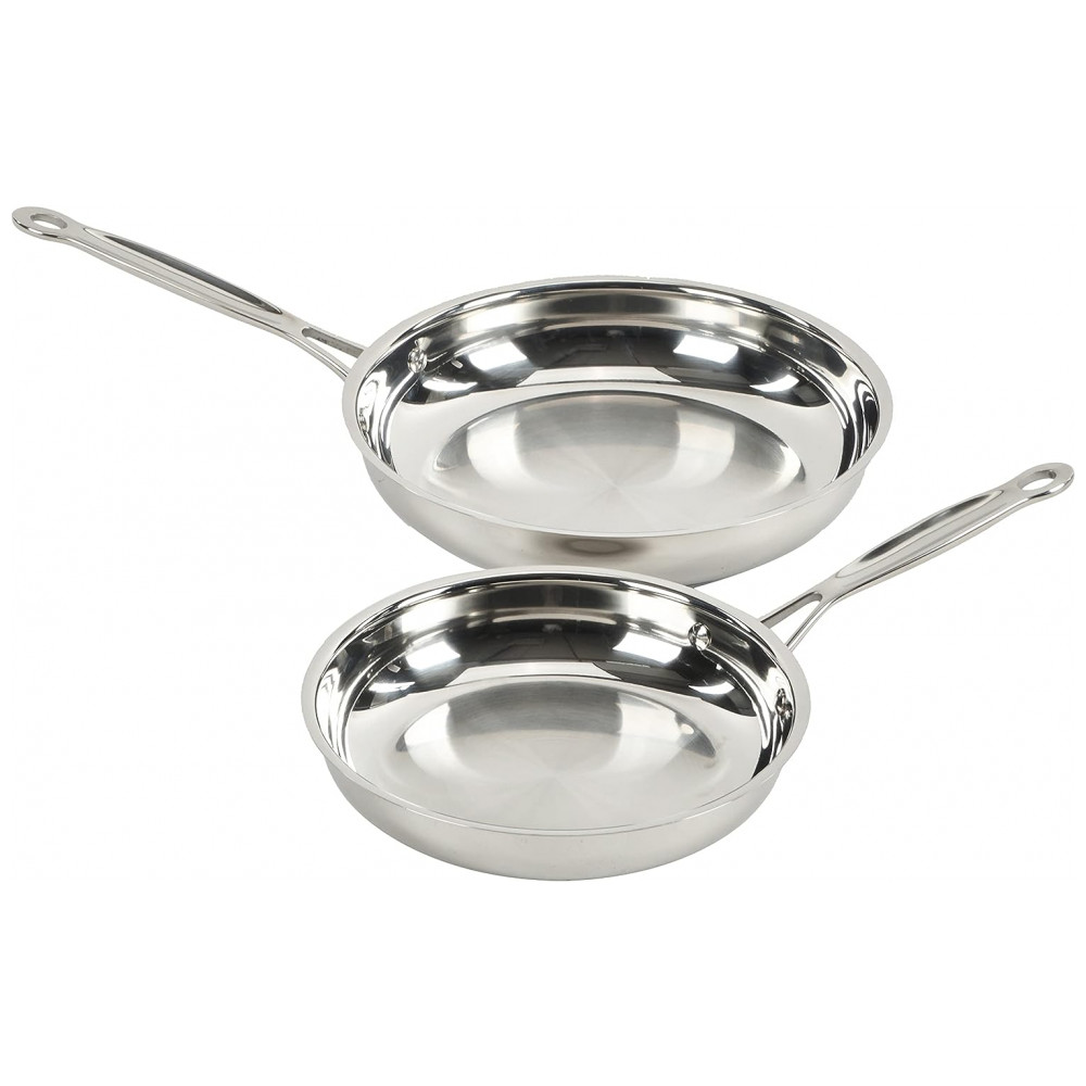 ECTQMXS50H500B_3 jpg - Conjunto de Panelas e Frigideiras de Aço Inoxidável, 11 Peças, CUISINART 77 11G, Prateado