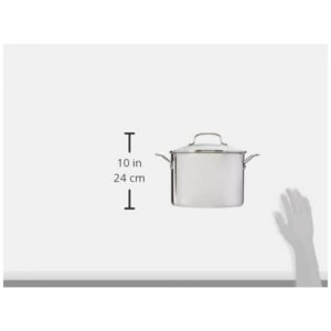 ECTQMXS50H500B_6 jpg - Conjunto de Panelas e Frigideiras de Aço Inoxidável, 11 Peças, CUISINART 77 11G, Prateado